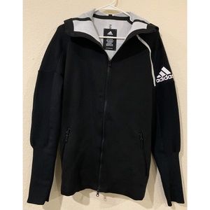 adidas zne primeknit full-zip hoodie